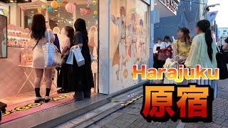 【４Ｋ60】walk in Harajuku【原宿をお散歩】2024年8月3日