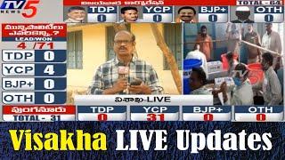 Visakha Municipal Elections Poll Counting LIVE Updates  AP Municipal Elections  TV5 News