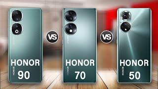 Honor 90 Vs Honor 70 Vs Honor 50  Which to choose