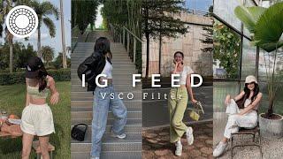 IG Feed VSCO Filter  VSCO photo editing tutorial 2022