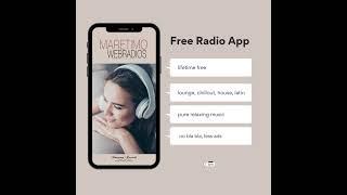  Free  Maretimo Radio App - 4 channels - lounge chillout house & latin music