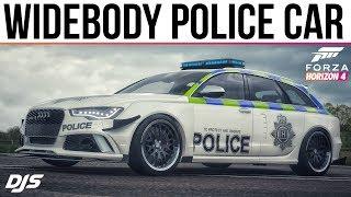 Forza Horizon 4 - 1200HP Widebody Audi RS6 Avant Police Car