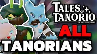 How to Get ALL TANORIANS in Tales of Tanorio