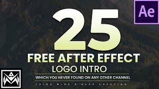 Best 25 Logo Intro After Effects Template Free Download  Copyright Free