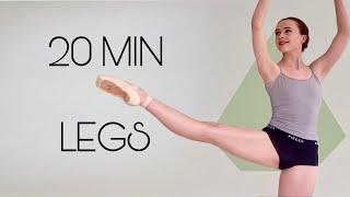 Ultimate 20-Min Toned Legs Pilates Workout for Ballet Turnout & Stretches