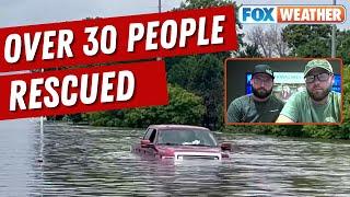 WE HAD PEOPLE YELLING FOR US Iowa Brothers Rescue Over 30 People From Floodwaters