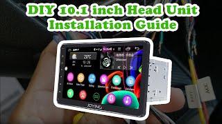 Joying 10 inch Car Stereo Install Tutorial