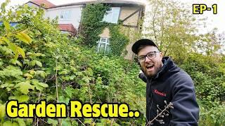 Rescuing Peggys Garden.. After A NINE Year Bramble Invasion Ep1