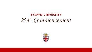 254th Commencement Procession and Ceremonies