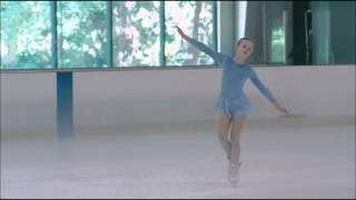 Elle Fanning ice skating scene from Somewhere 2010