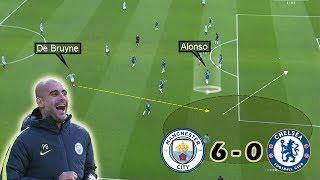 How Guardiola Destroyed Sarriball  Man City vs Chelsea 6-0  Tactical Analysis