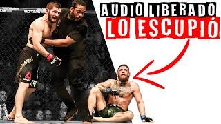 AUDIO LIBERADO KHABIB escupió a Conor McGregor