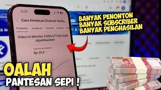 CARA AGAR VIDEO DIREKOMENDASIKAN YOUTUBE  BANYAK PENONTON SUBSCRIBER DAN DAPAT UANG ⁉️