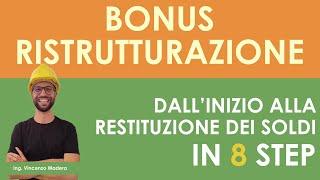 Bonus ristrutturazioni dallinizio lavori alla restituzione dei soldi. Cessione credito e sconto