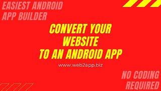 How To Convert WordPress Website Into App   WordPress Blog To Android App 2021 Video