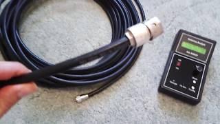 Измерение длины кабеля с помощью прибора AA-340UP