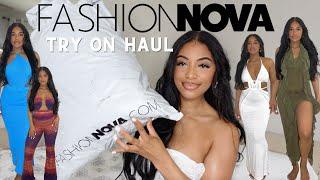 SUMMER FASHION NOVA TRY ON HAUL 2024 + VACATION OUTFITS + MUST HAVE DRESSES