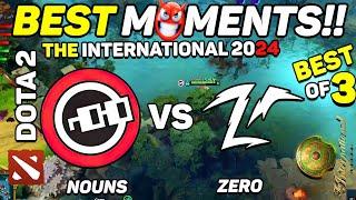 NOUNS vs ZERO - HIGHLIGHTS - The International 2024  Dota 2