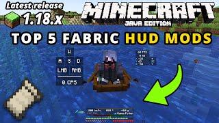 Minecraft Java 1.18.1 Top 5 Best Fabric HUD Mods 1.18.1 Keystrokes & more mods