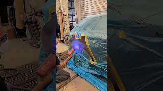 how to UV filler its very fast and very for Rast protection#professional#repaint #abrargermanvlogs