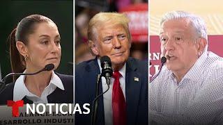 Declaraciones de Trump desatan controversia en México  Noticias Telemundo