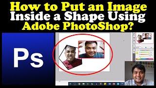 How to Put an Image Inside a Shape Using Adobe Photoshop CS3  CS6?  Mister Learning