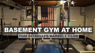 Awesome Rogue Fitness Basement Gym At Home  Tom Scibelli & Jonathan Walseman Collab