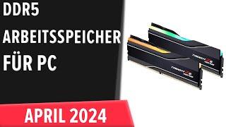 TOP–5. Die besten DDR5-Arbeitsspeicher für PC. April 2024. Test & Vergleich  Deutsch