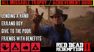 Red Dead Redemption 2 All MISSABLE Trophy  Achievement Guide