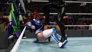 REQUEST YOZORA MIKAZUKI & KASUMI VS BLACK WIDOW & SHE-HULK  elimination match 