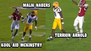 Malik Nabers Vs Kool Aid McKinstry & Terrion Arnold  2024 NFL Draft WR Vs CB Matchup