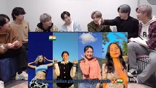 BTS REACTION New northeast Indian girls trending Instagram reels  Northeast India