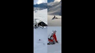 Happiness is riding Ski-Doo Snowmobiles