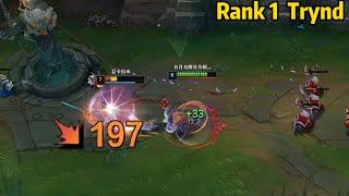 Rank 1 Tryndamere This Guy is a MONSTER on Toplane