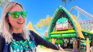 Iron Gwazi at Busch Gardens Tampa GRAND OPENING FULL RIDE EXPERIENCE Merch & Queue Tour 2022