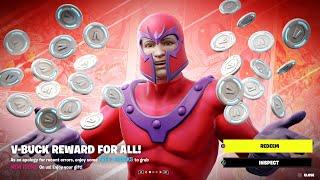 FORTNITE is SENDING FREE V-BUCKS