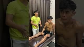 Atlet PON Sumut Cabor Muaythai Cedera Tangan Langsung Pulih️ #mco #beladiri #muaythai #massage