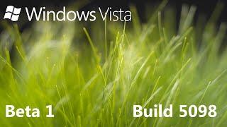 VMware Beta Installations Windows Vista build 5098