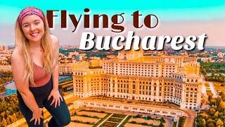 Flying to Bucharest ROMANIA  Flying to Romania with Wizz Air  Wizz Air Review  Romania Travel