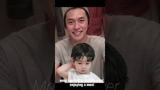 BINJIN BRING BABY ALKONG TO A RESTAURANT HE IS SO HANDSOME & ADORABLE #hyunbinsonyejin