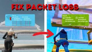 How I Fixed My Packet Loss in Fortnite