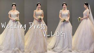 키작녀 웨딩드레스 셀렉 D-Day 벨라스포사 비비드블랑 드레스 피팅 브이로그  Wedding Vlog