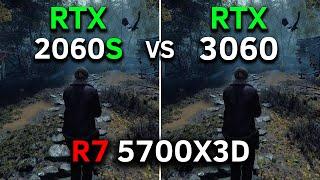 RTX 2060 Super 8GB vs RTX 3060 12GB  R7 5700X3D  Test In 12 Games  2024