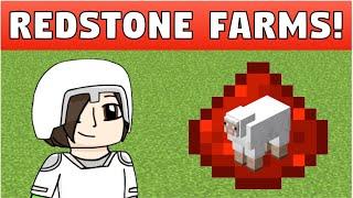 Building some Redstone Farms Playing the Minecraft 1.16 Nether Update Java