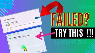 How to Fix Windows 11 Updates Failed To Install Error  Part One