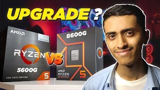 Beast Ryzen 5 8600G is Here - Upgrade Now ?  Ryzen 5 5600G vs 8600G   KRISH TECHMY