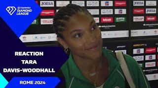 I was chugging honey for energy - Tara Davis-Woodhall on long jump victory at Rome Diamond League