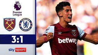 Kämpferische Hammers schlagen harmloses Chelsea  West Ham - Chelsea  Highlights - Premier League