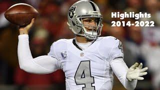 Derek Carr Raiders Career Highlights 2014-2022