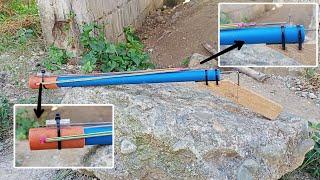 How to Make Speargun using pvc pipe